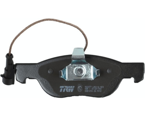 Bromsbeläggssats, skivbroms COTEC GDB1290 TRW, bild 6