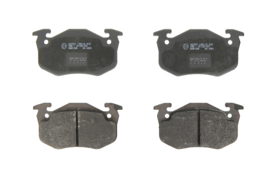 Bromsbeläggssats, skivbroms COTEC GDB1305 TRW