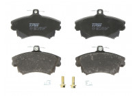 Bromsbeläggssats, skivbroms COTEC GDB1313 TRW