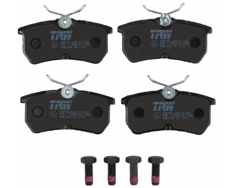 Bromsbeläggssats, skivbroms COTEC GDB1354 TRW, bild 4