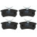 Bromsbeläggssats, skivbroms COTEC GDB1354 TRW, miniatyr 6