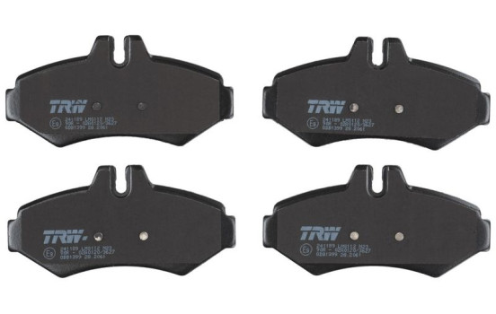 Bromsbeläggssats, skivbroms COTEC GDB1399 TRW, bild 4