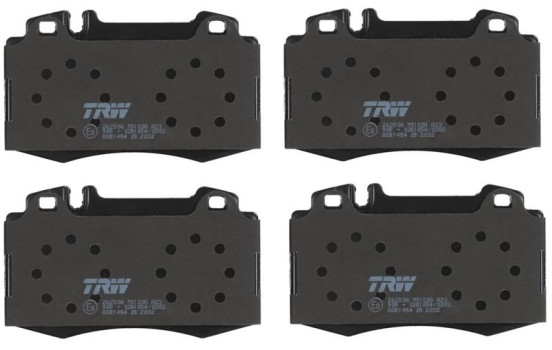 Bromsbeläggssats, skivbroms COTEC GDB1454 TRW, bild 5