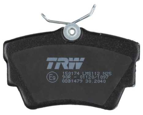 Bromsbeläggssats, skivbroms COTEC GDB1479 TRW, bild 6
