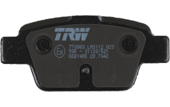 Bromsbeläggssats, skivbroms COTEC GDB1485 TRW, bild 7