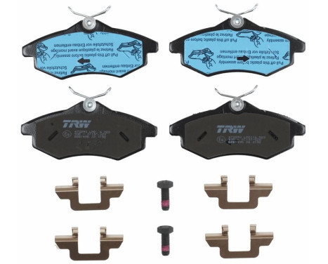 Bromsbeläggssats, skivbroms COTEC GDB1495 TRW, bild 4