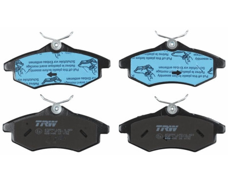 Bromsbeläggssats, skivbroms COTEC GDB1495 TRW, bild 6