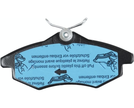 Bromsbeläggssats, skivbroms COTEC GDB1495 TRW, bild 7