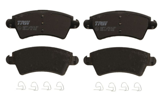 Bromsbeläggssats, skivbroms COTEC GDB1501 TRW