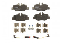 Bromsbeläggssats, skivbroms COTEC GDB1601 TRW