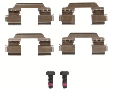 Bromsbeläggssats, skivbroms COTEC GDB1630 TRW, bild 8