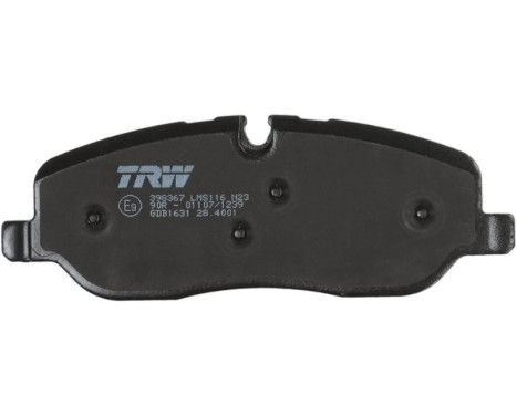 Bromsbeläggssats, skivbroms COTEC GDB1631 TRW, bild 7