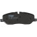 Bromsbeläggssats, skivbroms COTEC GDB1631 TRW, miniatyr 7