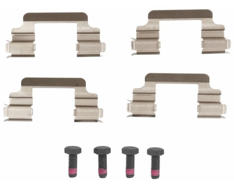 Bromsbeläggssats, skivbroms COTEC GDB1631 TRW, bild 8