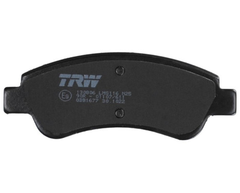 Bromsbeläggssats, skivbroms COTEC GDB1677 TRW, bild 6