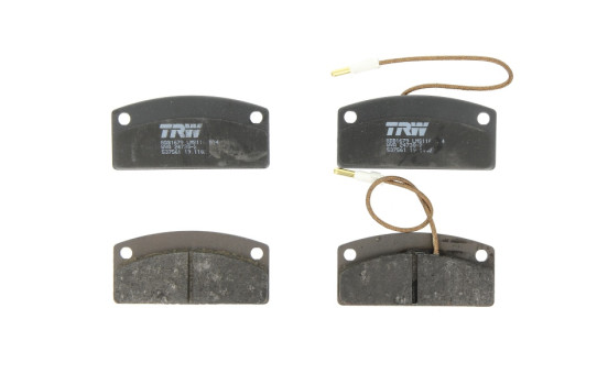 Bromsbeläggssats, skivbroms COTEC GDB1679 TRW