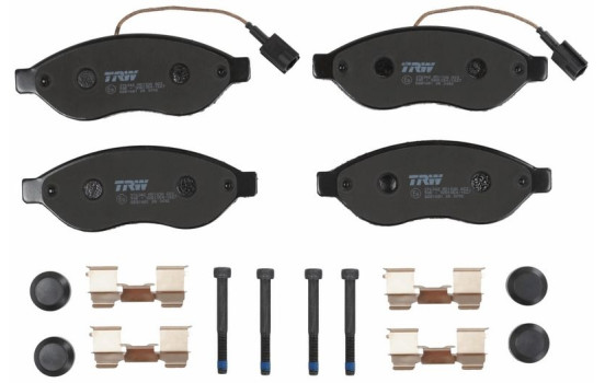 Bromsbeläggssats, skivbroms COTEC GDB1681 TRW, bild 4