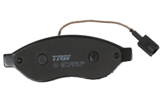 Bromsbeläggssats, skivbroms COTEC GDB1681 TRW, bild 7