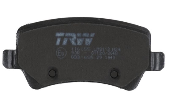 Bromsbeläggssats, skivbroms COTEC GDB1685 TRW, bild 7