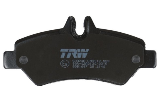 Bromsbeläggssats, skivbroms COTEC GDB1697 TRW, bild 7