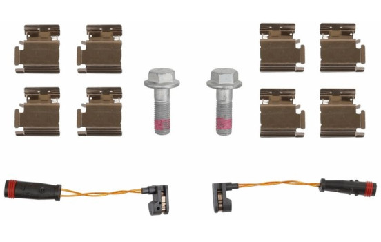 Bromsbeläggssats, skivbroms COTEC GDB1697 TRW, bild 8