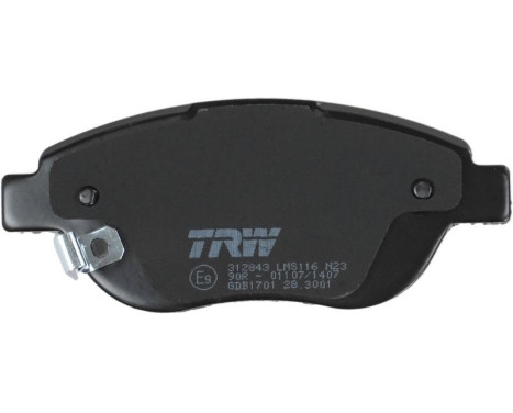 Bromsbeläggssats, skivbroms COTEC GDB1701 TRW, bild 7