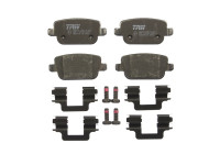 Bromsbeläggssats, skivbroms COTEC GDB1708 TRW