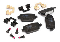 Bromsbeläggssats, skivbroms COTEC GDB1709 TRW