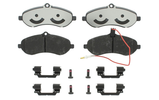 Bromsbeläggssats, skivbroms COTEC GDB1719 TRW