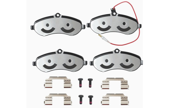 Bromsbeläggssats, skivbroms COTEC GDB1719 TRW, bild 4