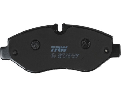 Bromsbeläggssats, skivbroms COTEC GDB1747 TRW, bild 6
