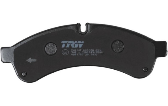 Bromsbeläggssats, skivbroms COTEC GDB1780 TRW, bild 7