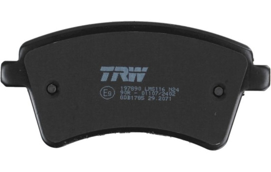 Bromsbeläggssats, skivbroms COTEC GDB1785 TRW, bild 6