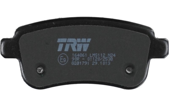 Bromsbeläggssats, skivbroms COTEC GDB1791 TRW, bild 6