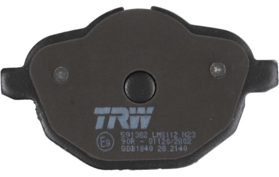 Bromsbeläggssats, skivbroms COTEC GDB1840 TRW, bild 6