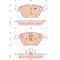 Bromsbeläggssats, skivbroms COTEC GDB1882 TRW, miniatyr 2