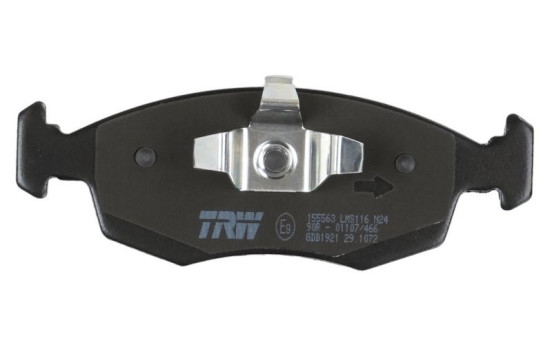 Bromsbeläggssats, skivbroms COTEC GDB1921 TRW, bild 6