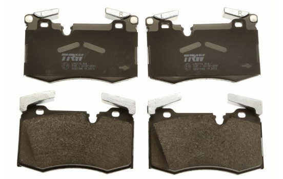 Bromsbeläggssats, skivbroms COTEC GDB1948 TRW, bild 3