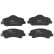 Bromsbeläggssats, skivbroms COTEC GDB1992 TRW, miniatyr 6