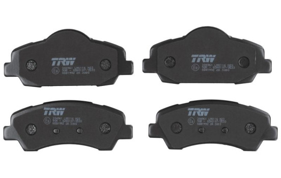 Bromsbeläggssats, skivbroms COTEC GDB1992 TRW, bild 6