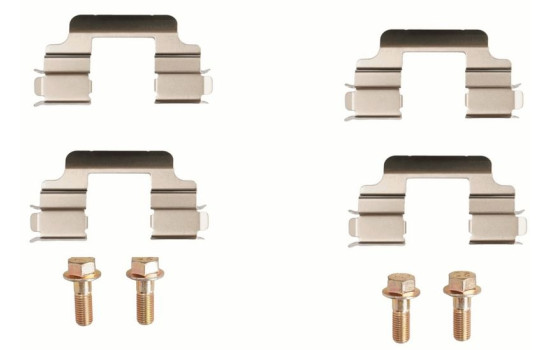 Bromsbeläggssats, skivbroms COTEC GDB2027 TRW, bild 6