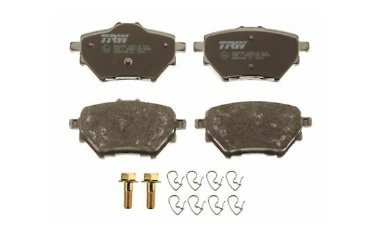 Bromsbeläggssats, skivbroms COTEC GDB2036 TRW