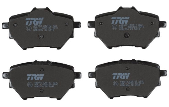 Bromsbeläggssats, skivbroms COTEC GDB2036 TRW, bild 5