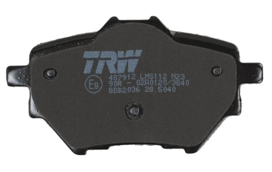 Bromsbeläggssats, skivbroms COTEC GDB2036 TRW, bild 7