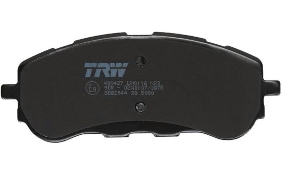 Bromsbeläggssats, skivbroms COTEC GDB2044 TRW, bild 7