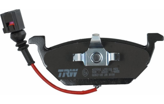 Bromsbeläggssats, skivbroms COTEC GDB2108 TRW, bild 5