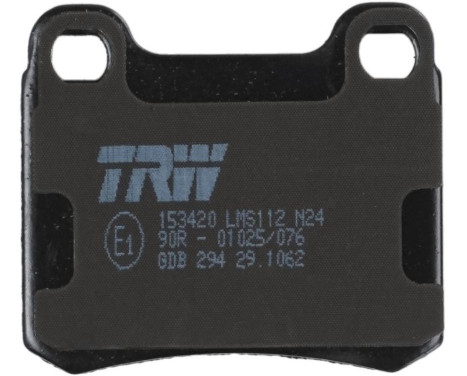 Bromsbeläggssats, skivbroms COTEC GDB294 TRW, bild 6