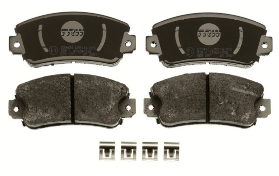 Bromsbeläggssats, skivbroms COTEC GDB297 TRW, bild 3