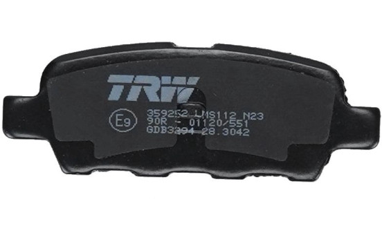 Bromsbeläggssats, skivbroms COTEC GDB3294 TRW, bild 5