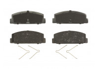 Bromsbeläggssats, skivbroms COTEC GDB3311 TRW